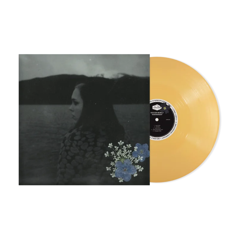 SOCCER MOMMY 'EVERGREEN' LP - EXCLUSIVE - LTD. 300 - OPAQUE CUSTARD