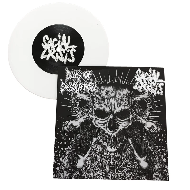 Social Crisis / Days Of Desolation: Split 7" ( color vinyl)