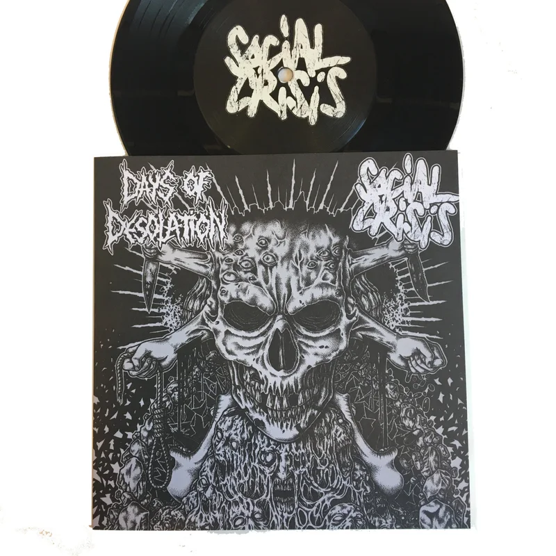 Social Crisis / Days Of Desolation: Split 7"