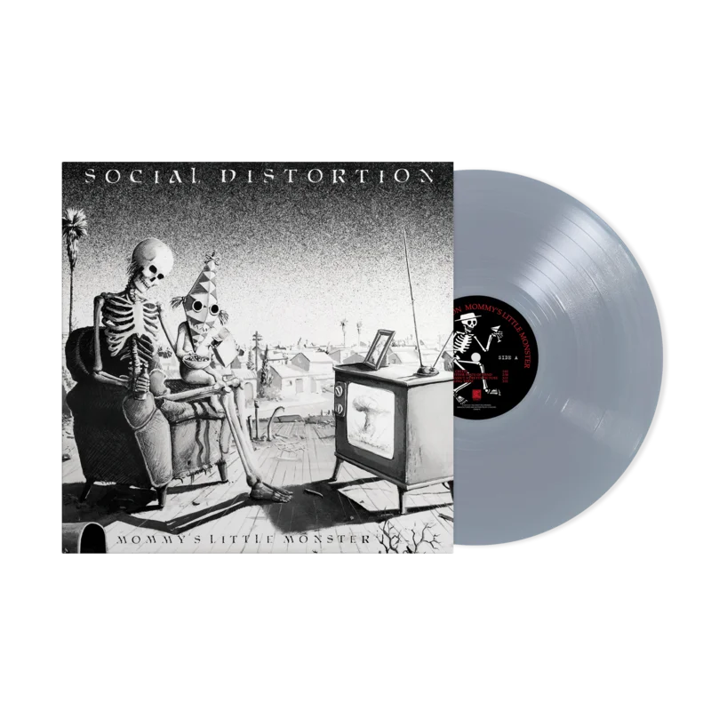 SOCIAL DISTORTION MOMMY'S LITTLE MONSTER 40TH ANNIVERSARY LP - EXCLUSIVE - LTD. 500 - GREY