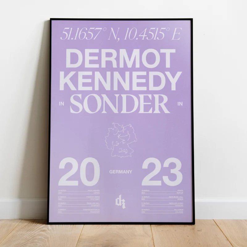 Sonder Tour: Germany Edition Screenprint