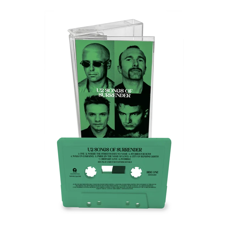 Songs Of Surrender  Mint Green Cassette (Limited Edition)