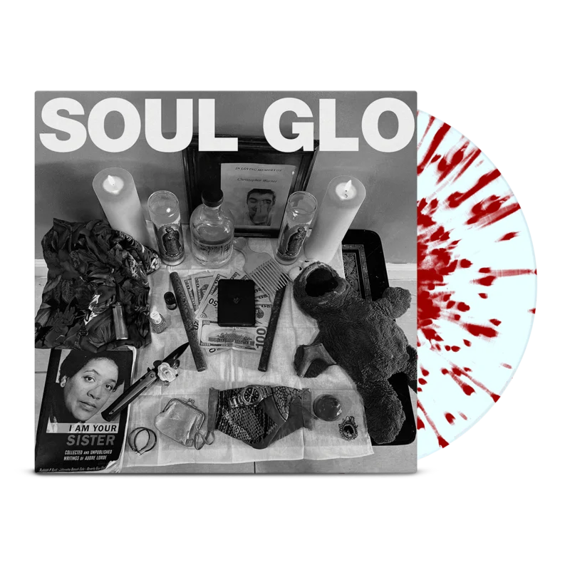 SOUL GLO 'DIASPORA PROBLEMS' LP - EXCLUSIVE - LTD. 300 - ELECTRIC BLUE/RED/SPLATTER