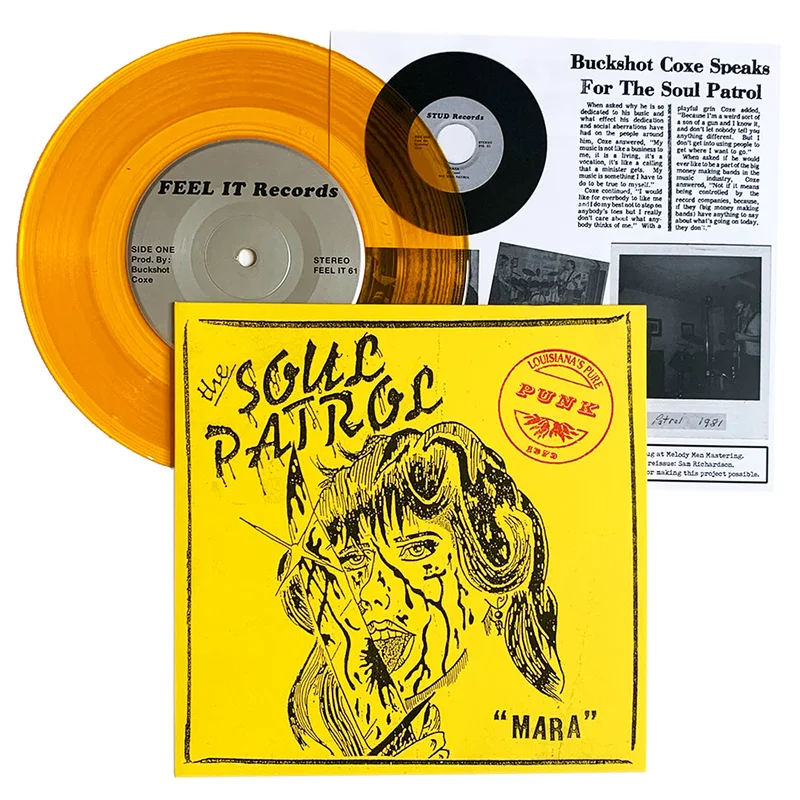 Soul Patrol: Mara 7" Orange Vinyl