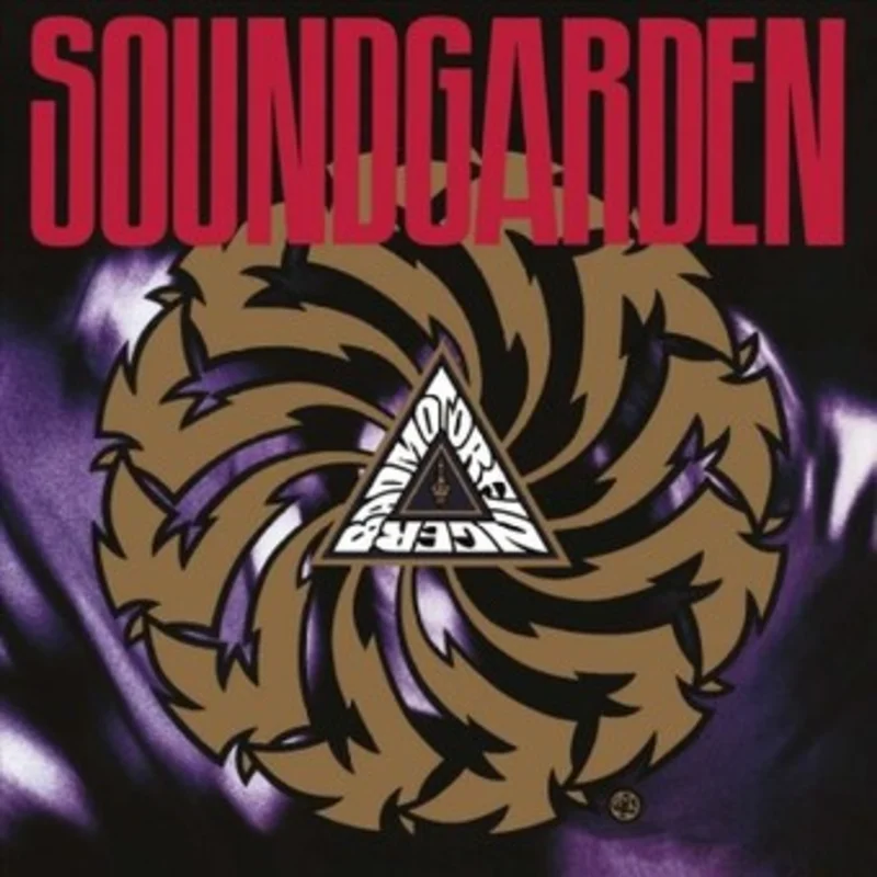 SOUNDGARDEN 'BADMOTORFINGER' LP - IMPORT - BLACK