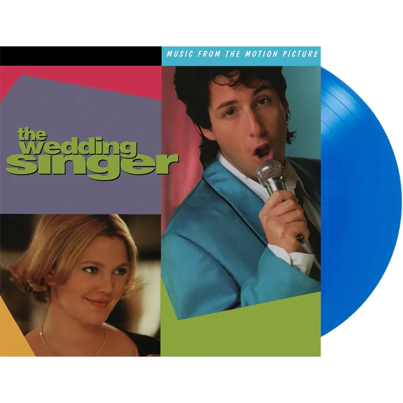 SOUNDTRACK 'THE WEDDING SINGER - MUSIC FROM THE MOTION PICTURE' LP - TRANSLUCENT BLUE