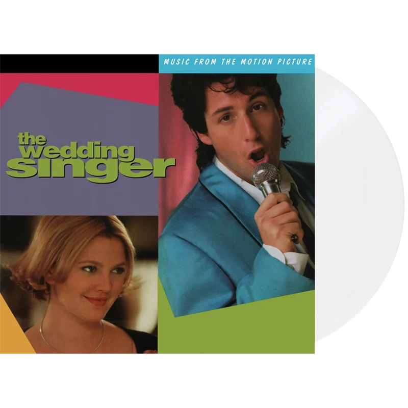 SOUNDTRACK 'THE WEDDING SINGER - MUSIC FROM THE MOTION PICTURE' LP - WHITE WEDDING