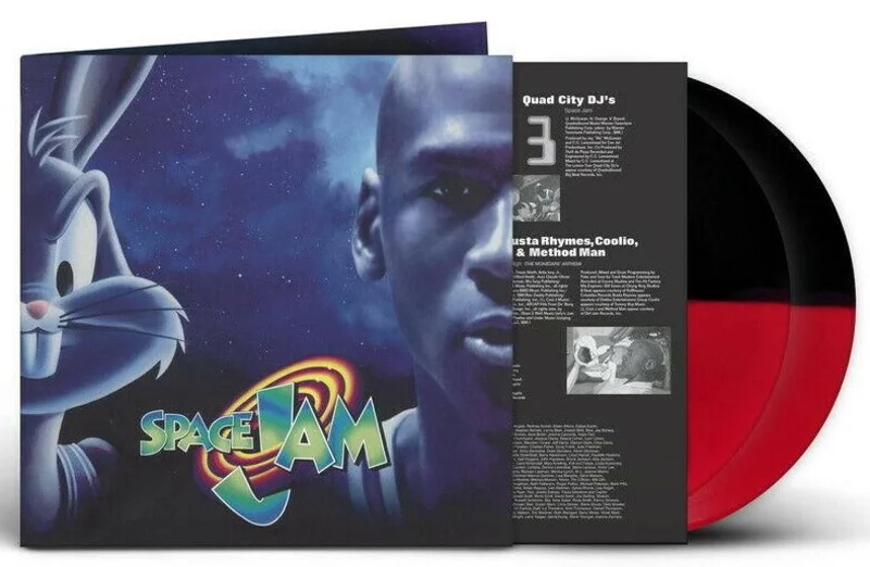 SPACE JAM SOUNDTRACK 2LP - BLACK/RED