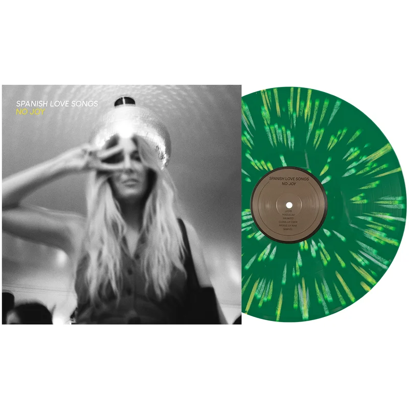 SPANISH LOVE SONGS NO JOY LP - EXCLUSIVE - LTD. 300 - GREEN/WHITE/YELLOW/SPLATTER