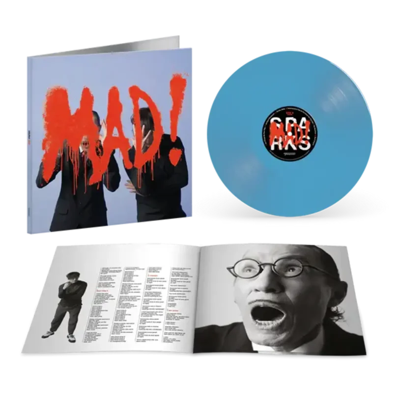 SPARKS - MAD! - LIMITED EDITION - LIGHT BLUE COLOR - LENTICULAR ARTWORK - VINYL LP