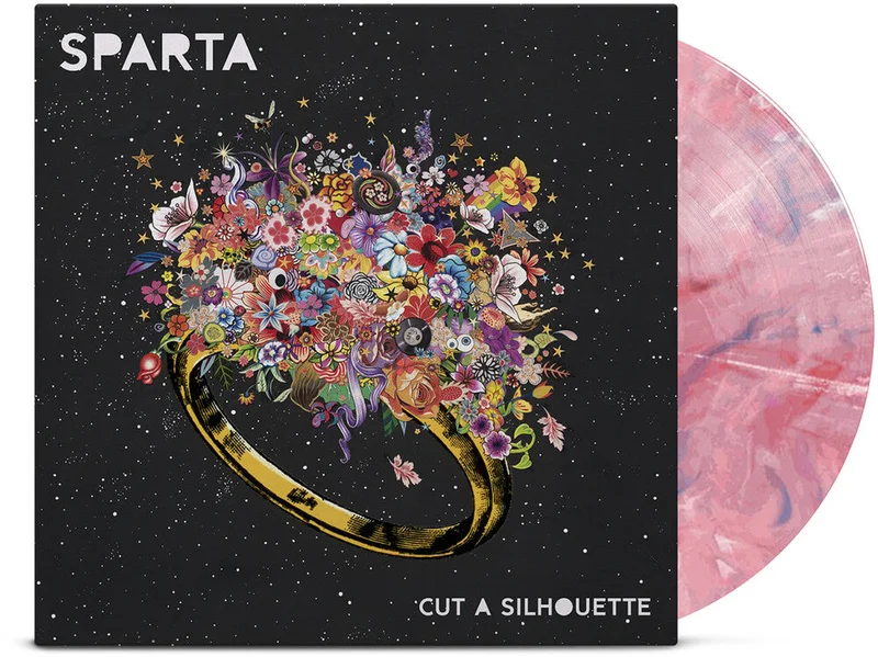Sparta: Cut A Silhouette 12" (Pink/Blue/White/Poppy Marble vinyl) (PRE-ORDER)