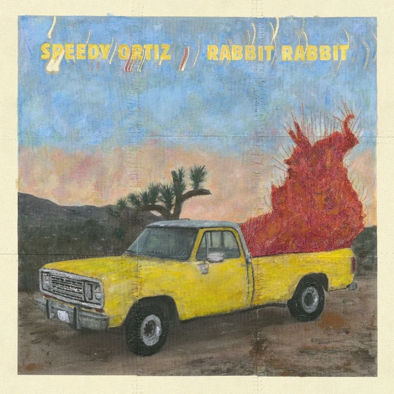 SPEEDY ORTIZ - RABBIT RABBIT - PINK, BLUE & YELLOW COLOR - VINYL LP
