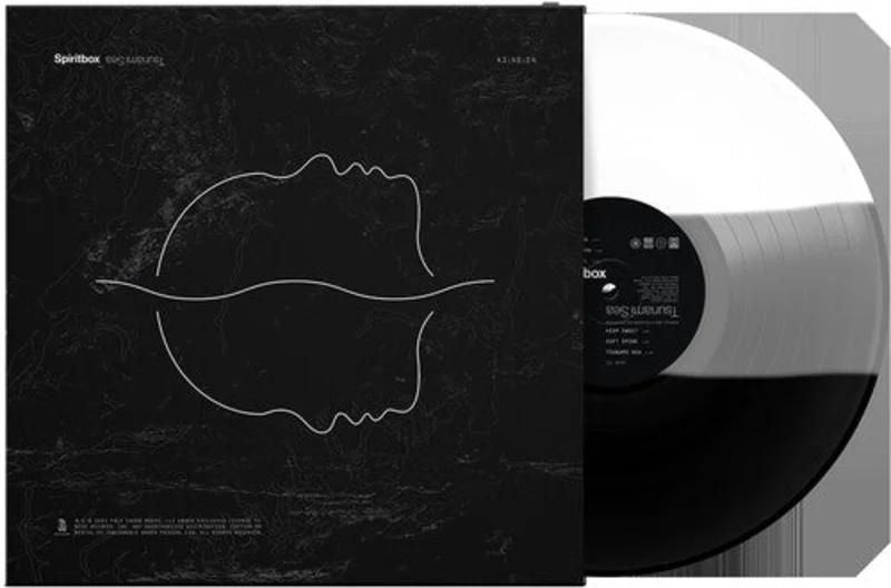 SPIRITBOX TSUNAMI SEA' LP - BLACK/WHITE/GREY