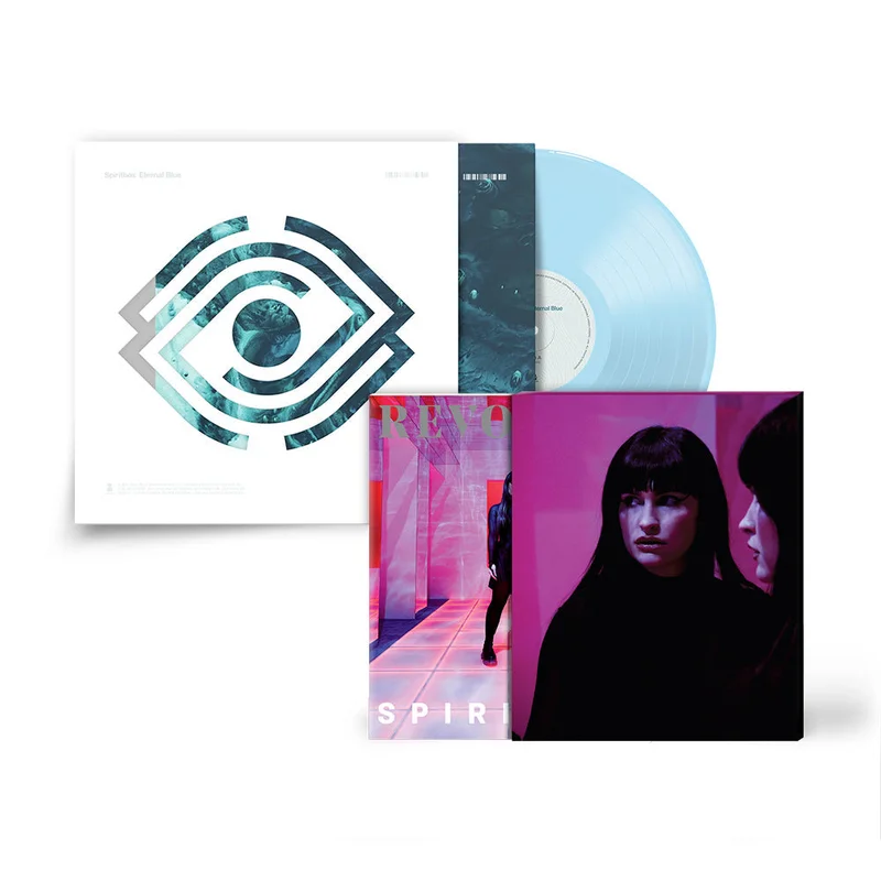 SPIRITBOX x REVOLVER BUNDLE 2023 SPRING ISSUE IN NUMBERED SLIPCASE W/ SPIRITBOX 'ETERNAL BLUE' (Limited Edition Only 1000 made, Baby Blue Vinyl)