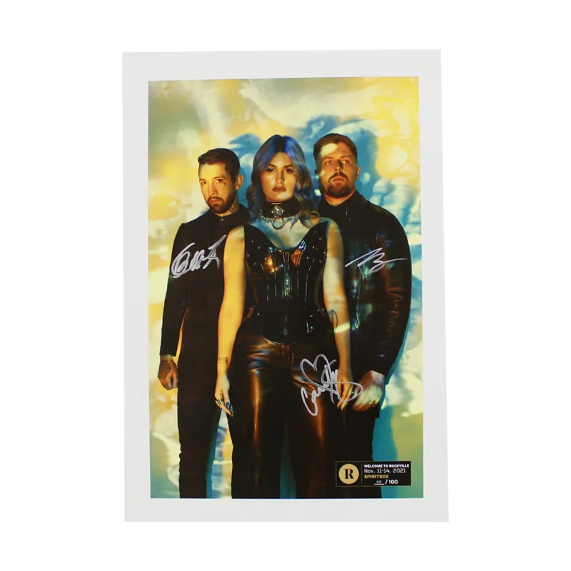 SPIRITBOX X REVOLVER ROCKVILLE - SIGNED FESTIVAL POSTER