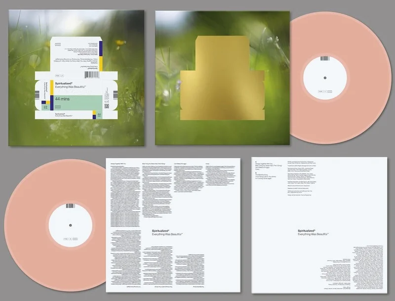 SPIRITUALIZED 'EVERYTHING WAS BEAUTIFUL' LP - DELUXE - PINK