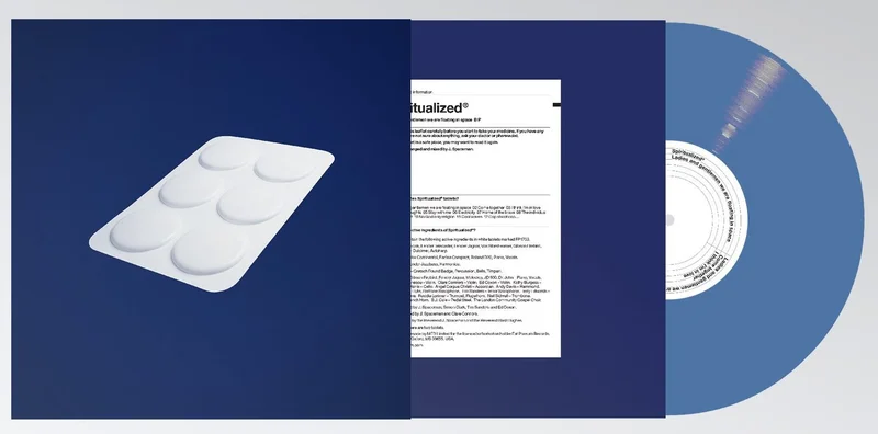 SPIRITUALIZED LADIES AND GENTLEMEN WE ARE FLOATING IN SPACE 2LP - BLUE