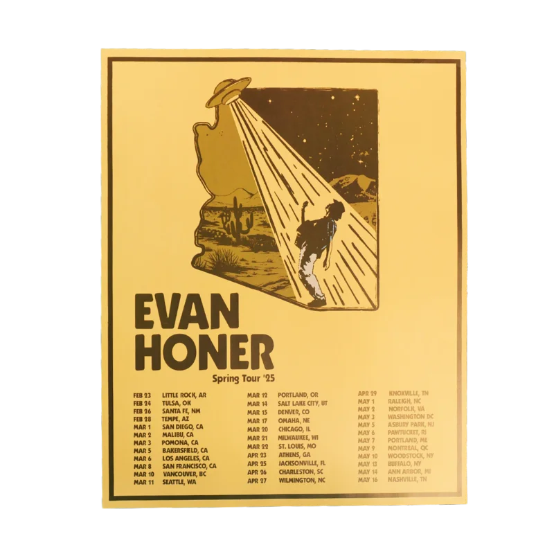 SPRING 2025 TOUR POSTER