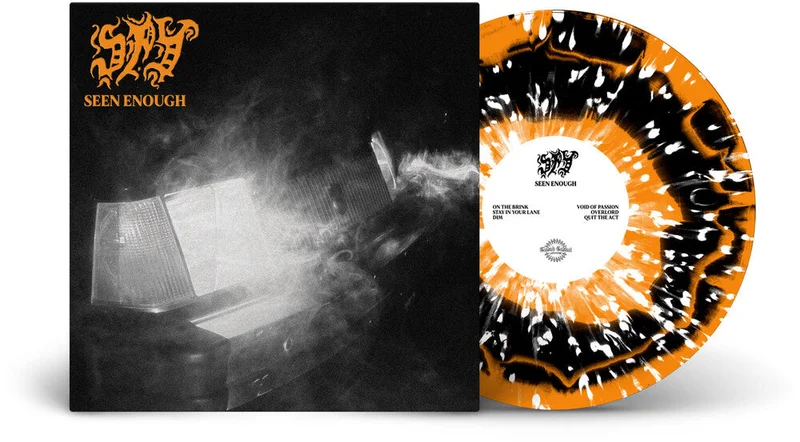 Spy: Seen Enough 12" (black/orange/white splatter vinyl) (PRE-ORDER)