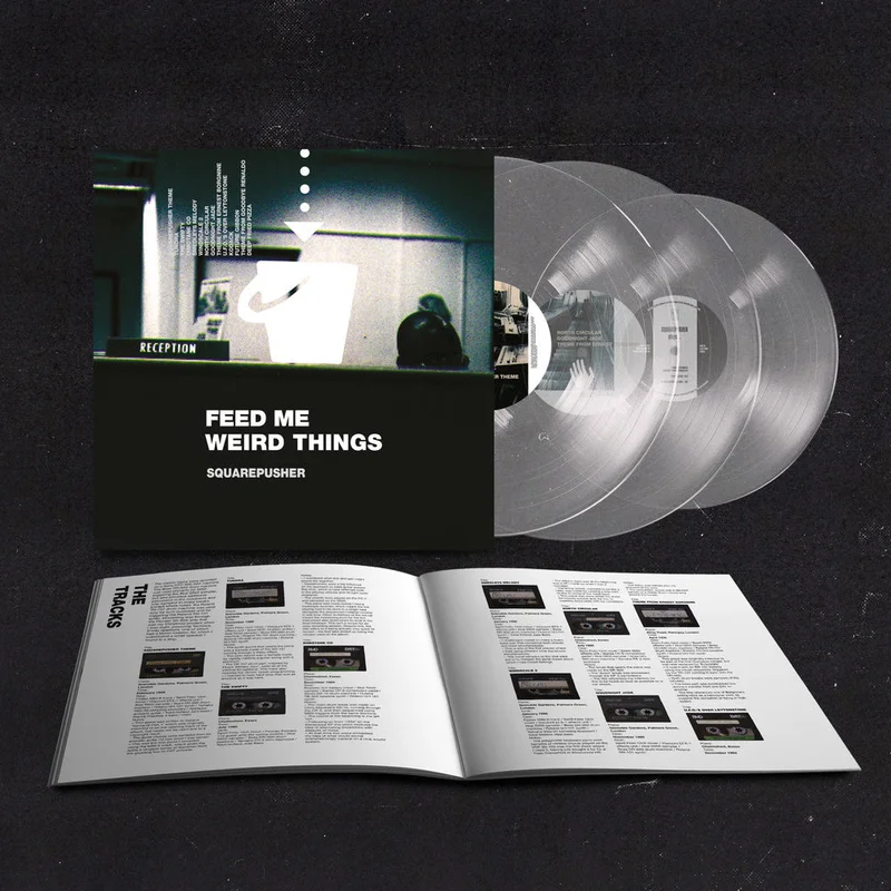 SQUAREPUSHER 'FEED ME WEIRD THINGS' 2LP + 10" SINGLE - CLEAR