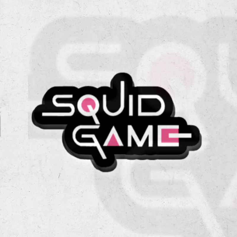 squid game (Sk exclusive) - holographic vinyl sticker