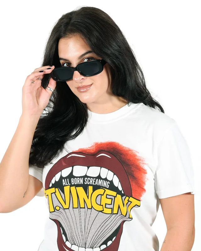 ST. VINCENT - ALL BORN SCREAMING T-SHIRT