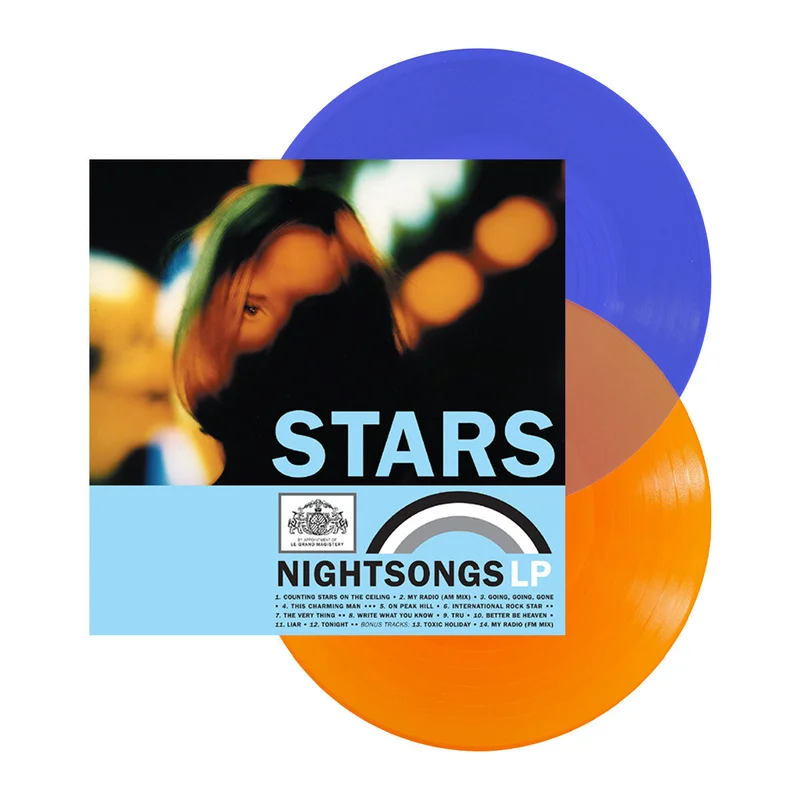 STARS NIGHTSONGS 2LP - EXCLUSIVE - LTD. 500 - TRANSPARENT BLUE/TRANSPARENT ORANGE