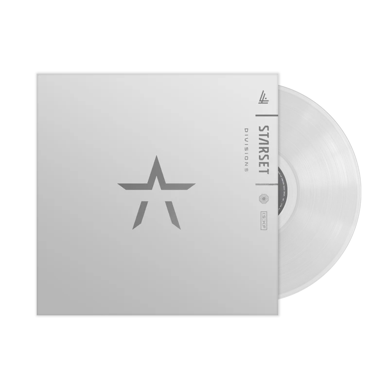 STARSET 'DIVISIONS' LP (Clear Vinyl)