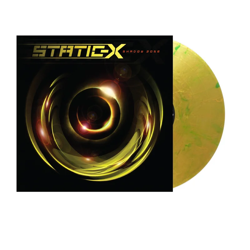 STATIC-X 'SHADOW ZONE' LP - REMASTERED - METALLIC GOLD/GREEN