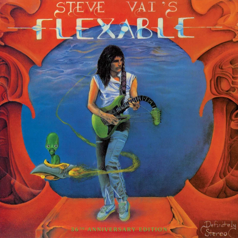 STEVE VAI 'FLEX-ABLE: 36TH ANNIVERSARY' LP - CLEAR