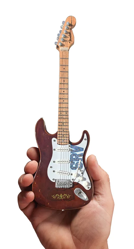 STEVIE RAY VAUGHAN - FENDER STRAT SIGNATURE SRV LENNY - MINI GUITAR
