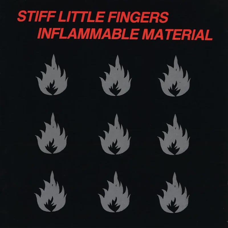 STIFF LITTLE FINGERS - INFLAMMABLE MATERIAL - 2-LP - VINYL LP