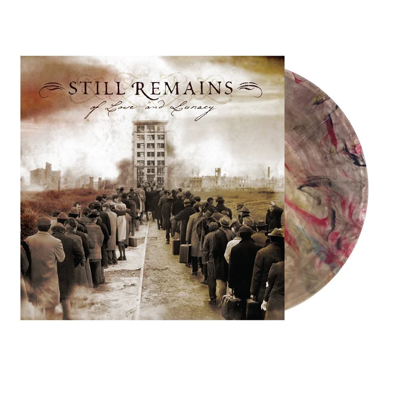 STILL REMAINS OF LOVE AND LUNACY 20TH ANNIVERSARY LP - JUNGLE SWIRL