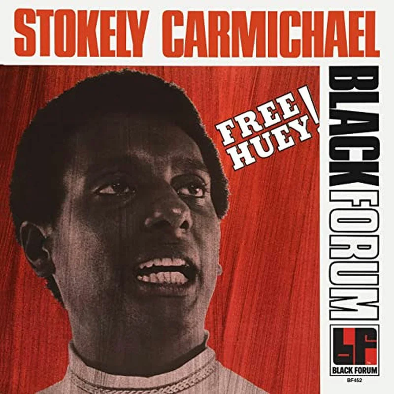 STOKELY CARMICHAEL 'FREE HUEY' LP - APPLE RED