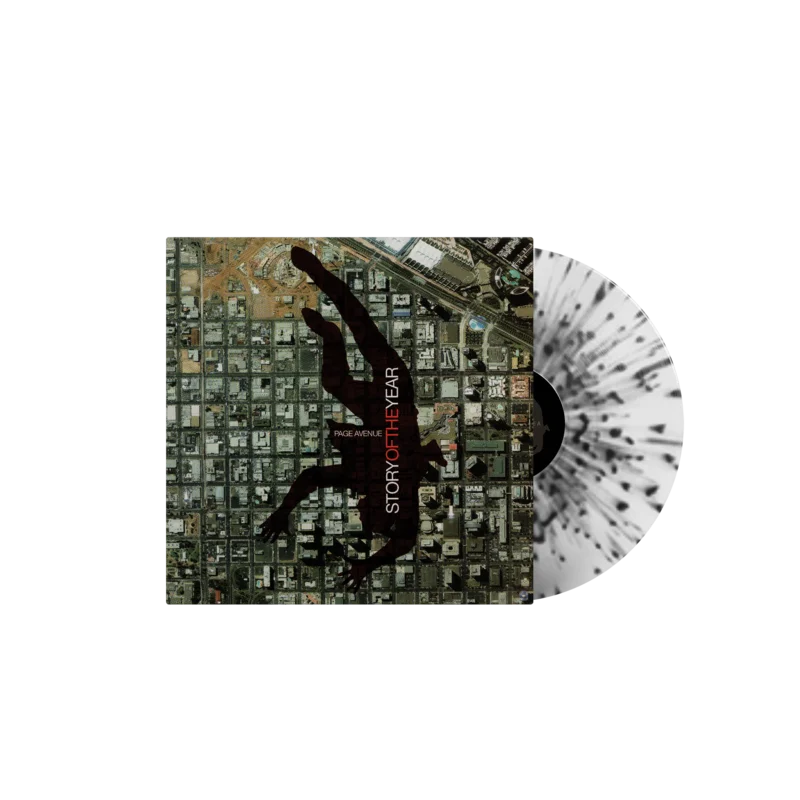 STORY OF THE YEAR PAGE AVENUE LP - EXCLUSIVE - LTD. 300 - MILKY CLEAR/BLACK/SPLATTER