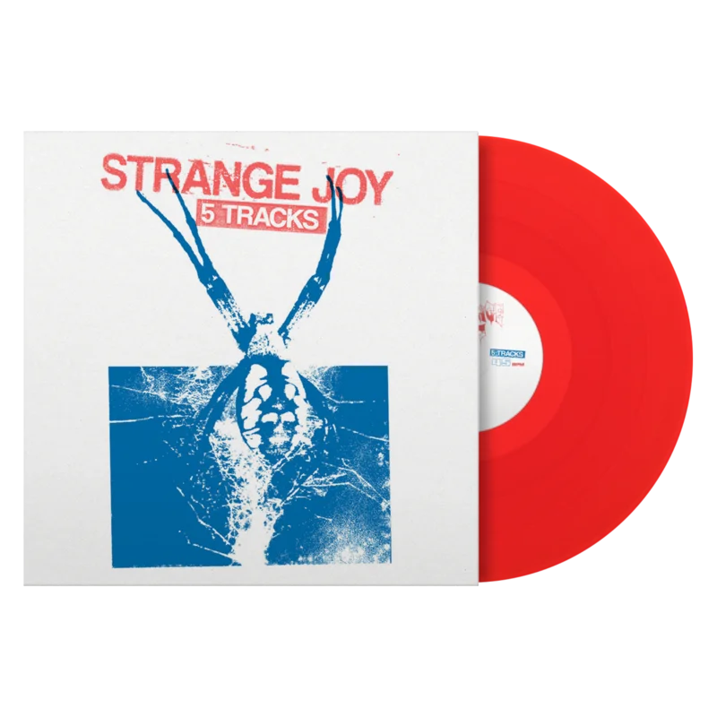 STRANGE JOY 5 TRACKS 12" EP - EXCLUSIVE - LTD. 100 - RED