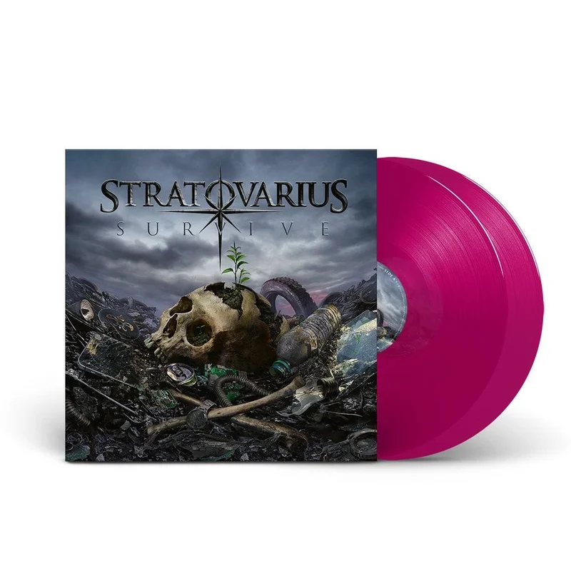 STRATOVARIUS 'SURVIVE' 2LP - TRANSPARENT VIOLET