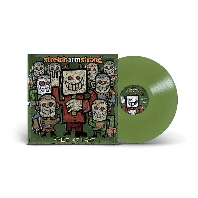 STRETCH ARM STRONG FREE AT LAST LP - OLIVE GREEN