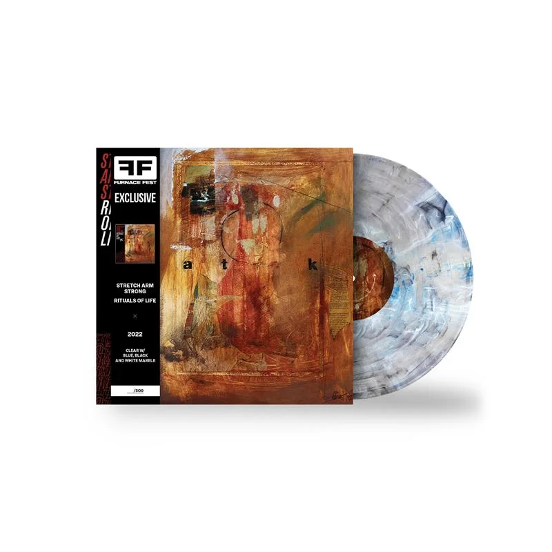 STRETCH ARM STRONG RITUALS OF LIFE LP - FURNACE FEST EXCLUSIVE - LTD. 500 - CLEAR/BLUE/BLACK/WHITE/MARBLE