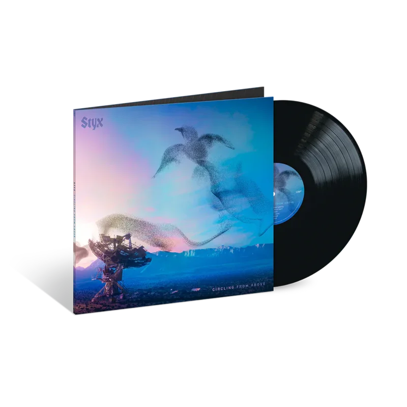 STYX 'CIRCLING FROM ABOVE' LP