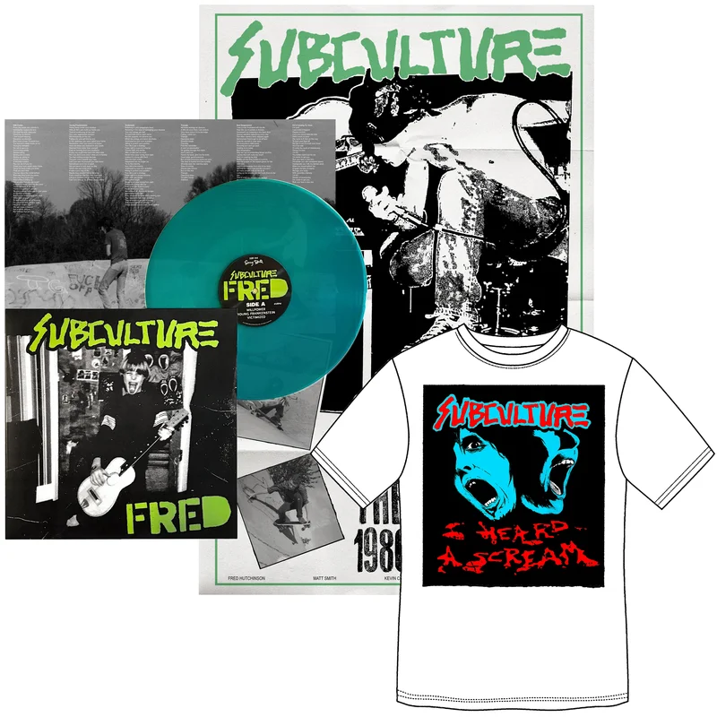 Subculture: Fred 12" + I Heard A Scream t-shirt BUNDLE