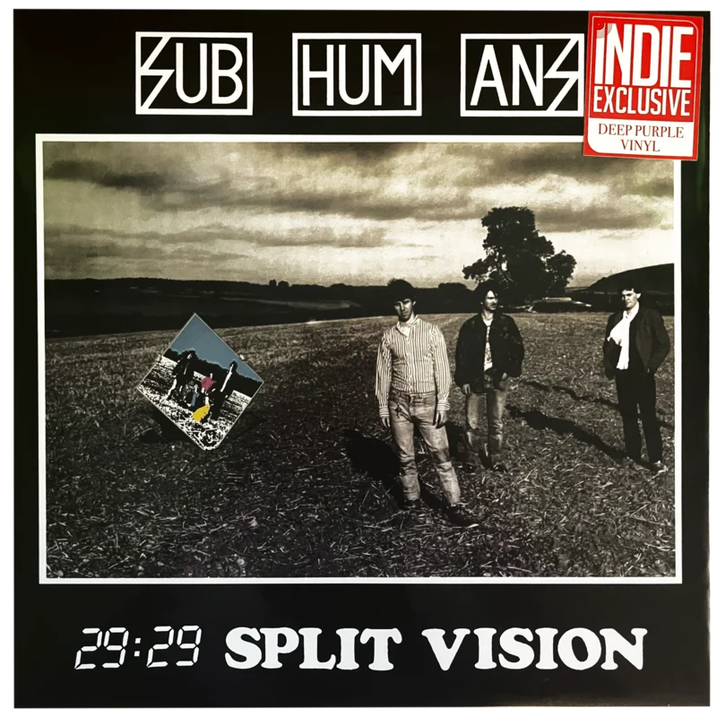 Subhumans: 29:29 Split Vision 12" (Purple Vinyl)