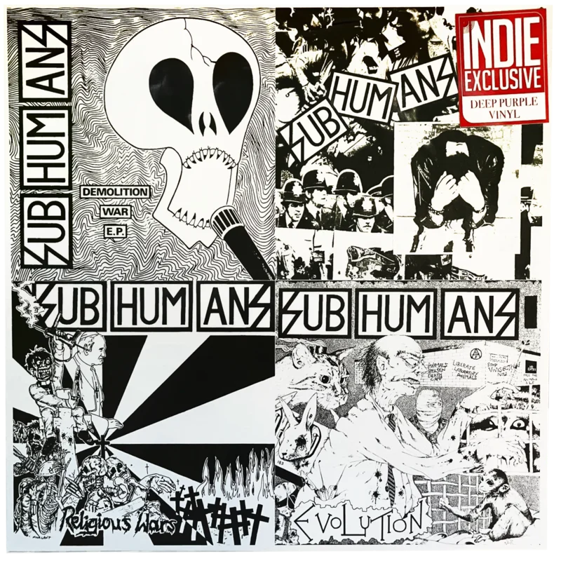 Subhumans: EP-LP 12" (Purple Vinyl)