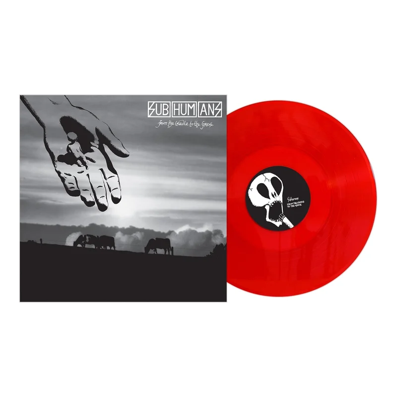 SUBHUMANS 'FROM THE CRADLE TO THE GRAVE' LP - BLOOD RED