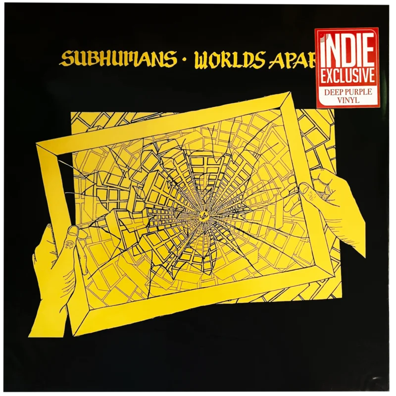 Subhumans: Worlds Apart 12" (Purple Vinyl)