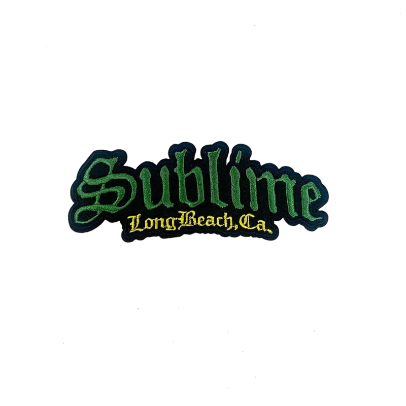 SUBLIME - LONG BEACH LOGO - EMBROIDERED PATCH