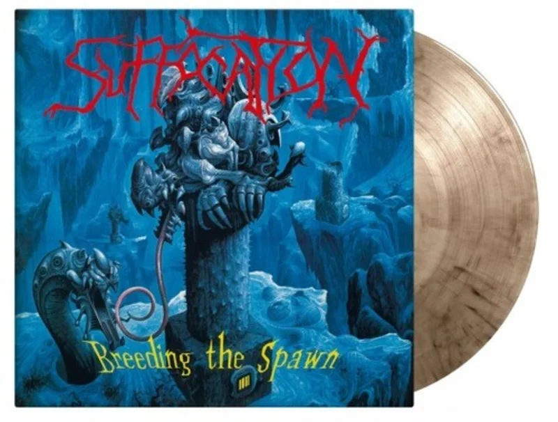 SUFFOCATION 'BREEDING THE SPAWN' LP - LTD. - IMPORT - SMOKE