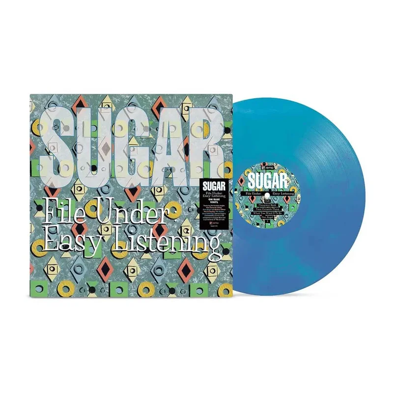 SUGAR - FILE UNDER EASY LISTENING - BLUE COLOR - VINYL LP