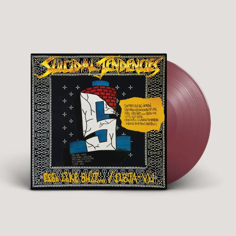 SUICIDAL TENDENCIES CONTROLLED BY HATRED / FEEL LIKE SHIT...DEJA VU' LP - FRUIT PUNCH
