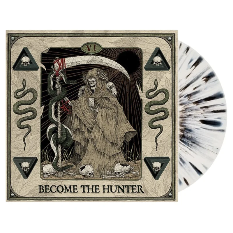 SUICIDE SILENCE 'BECOME THE HUNTER' LP - BONE/BLACK/SPLATTER